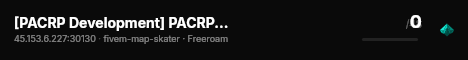 [PACRP Development] PACRP Development live status badge