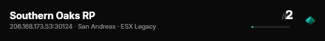 Southern Oaks RP live status badge