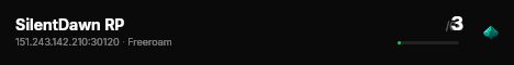 SilentDawn RP live status badge