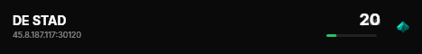 DE STAD live status badge