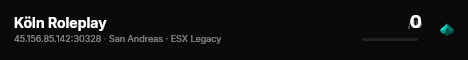 Köln Roleplay live status badge