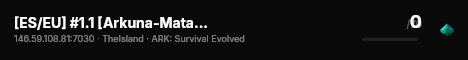 [ES/EU] #1.1 [Arkuna-Matata] PvE/X5 - (v361.7) live status badge