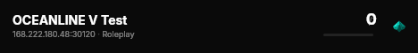 OCEANLINE V Test live status badge