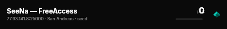 SeeNa — FreeAccess live status badge
