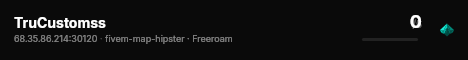 TruCustomss live status badge
