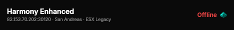 Harmony Enhanced live status badge