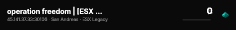 operation freedom | [ESX Legacy] live status badge