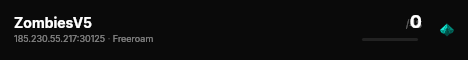 ZombiesV5 live status badge