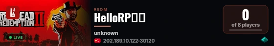 HelloRP测试 live status badge
