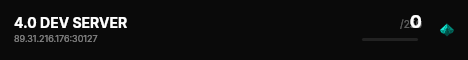 4.0 DEV SERVER live status badge
