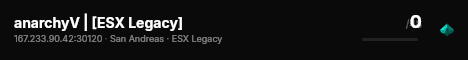 anarchyV | [ESX Legacy] live status badge