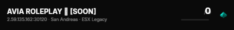 AVIA ROLEPLAY ✘ [SOON] live status badge