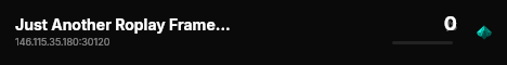 Just Another Roplay Framework live status badge