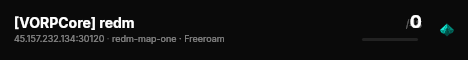 [VORPCore] redm live status badge