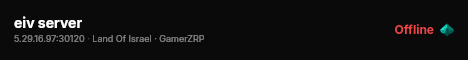 eiv server live status badge