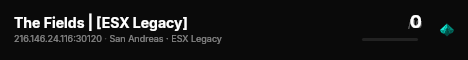 The Fields | [ESX Legacy] live status badge