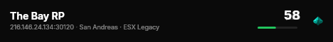 The Bay RP live status badge