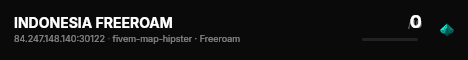 INDONESIA FREEROAM live status badge