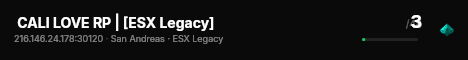  CALI LOVE RP | [ESX Legacy] live status badge