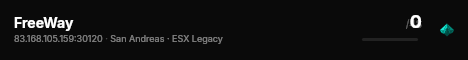 FreeWay live status badge