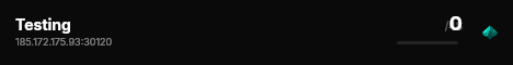 Testing live status badge