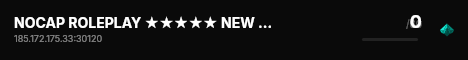 NOCAP ROLEPLAY ★★★★★ NEW CITY NOW OPEN live status badge