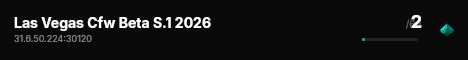 Las Vegas Cfw Beta S.1 2026 live status badge