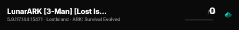 LunarARK [3-Man] [Lost Island] - (v358.24) live status badge