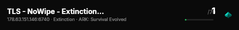 TLS - NoWipe - Extinction - x5-x10 - Mods - (v358.24) live status badge
