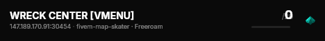 WRECK CENTER [VMENU] live status badge