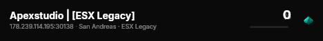 Apexstudio | [ESX Legacy] live status badge
