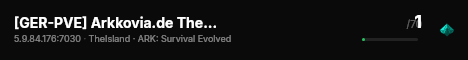 [GER-PVE] Arkkovia.de The Island - (v358.24) live status badge