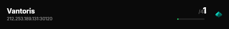 Vantoris live status badge