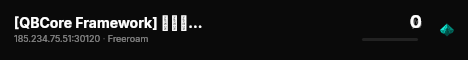 [QBCore Framework] 𝗧𝗵𝗿𝗼𝗻𝗲𝘀 𝗦𝘁𝗮𝘁𝗲 live status badge