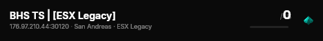 BHS TS | [ESX Legacy] live status badge