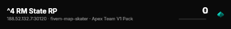 ^4 RM State RP live status badge
