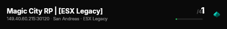 Magic City RP | [ESX Legacy] live status badge