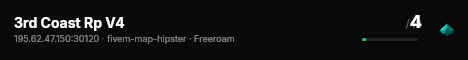 3rd Coast Rp V4 live status badge