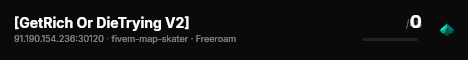 [GetRich Or DieTrying V2] live status badge