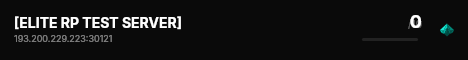 [ELITE RP TEST SERVER] live status badge