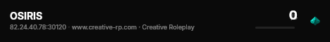 OSIRIS live status badge