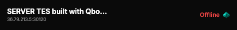 SERVER TES built with Qbox Project by The Community! live status badge