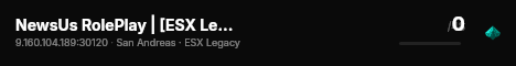 NewsUs RolePlay | [ESX Legacy] live status badge