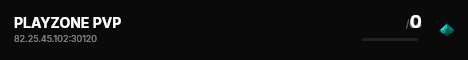 PLAYZONE PVP live status badge