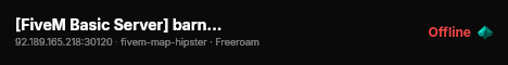 [FiveM Basic Server] barnaprivado live status badge
