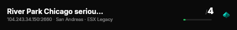River Park Chicago serious Roleplay live status badge