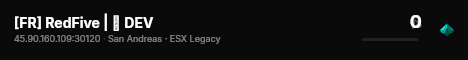 [FR] RedFive | 📡 DEV live status badge