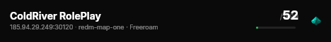 ColdRiver RolePlay live status badge