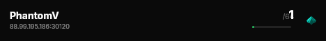 PhantomV live status badge
