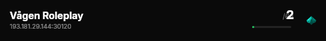 Vågen Roleplay live status badge